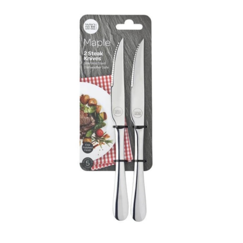 Taylors Eye Witness Maple - Steak Knives