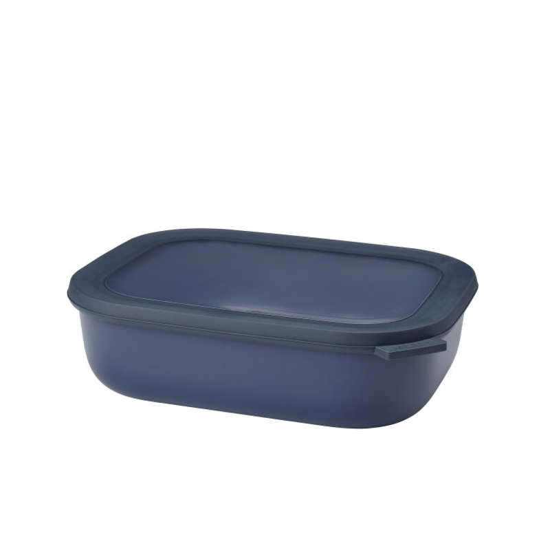Mepal Cirqula Rect Multi Bowl 2000ml - Nordic Denim