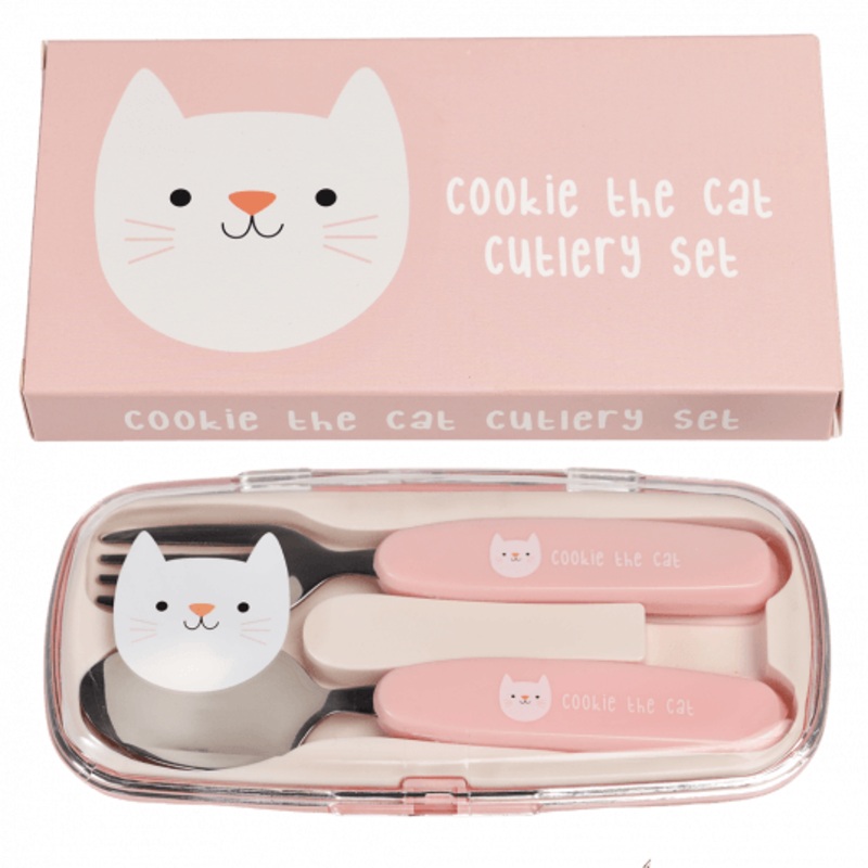 Rex Children's Cutlery Set - Cookie the Cat