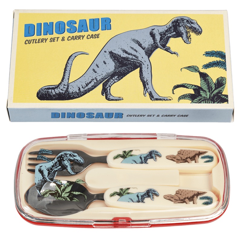 Rex Children's Cutlery Set - Prehistoric Land