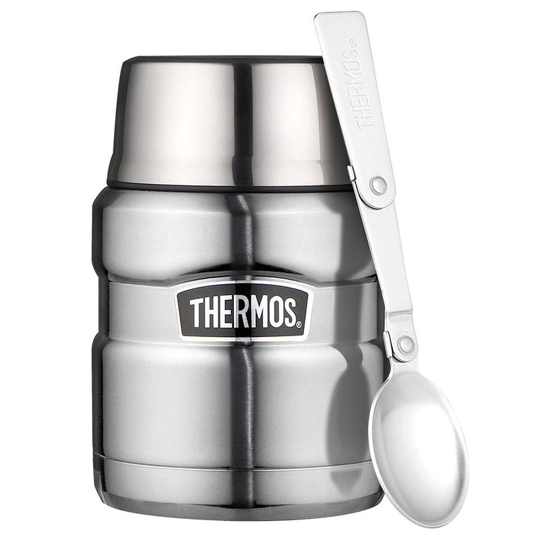 Thermos  King 0.47L Food Flask - Stainless Steel