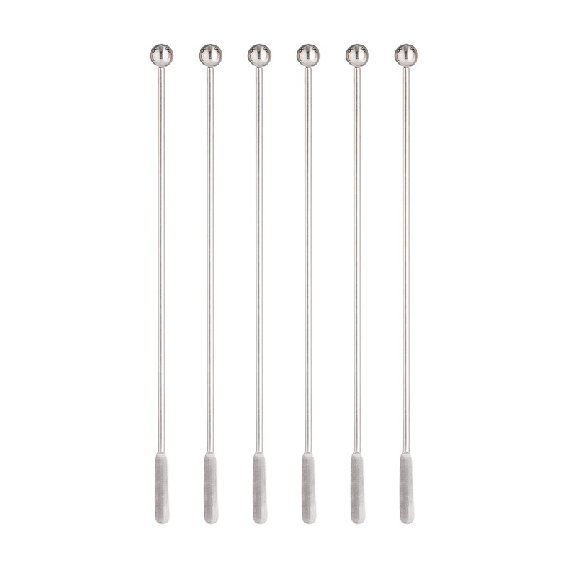 Viners Barware Stainless Steel Cocktail Stirrers