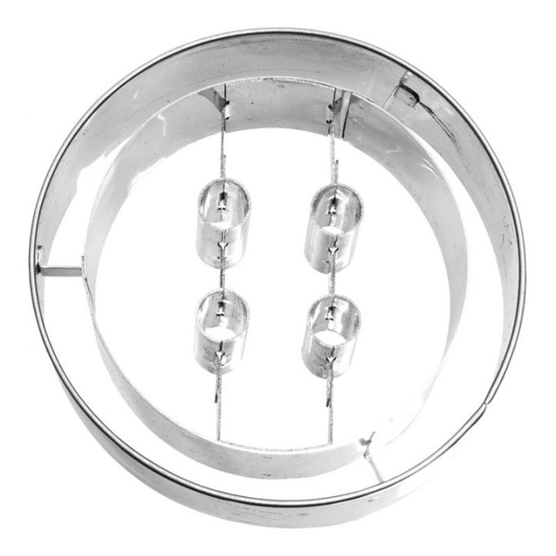 Birkmann Cookie Cutter Button 6cm Stainless Steel