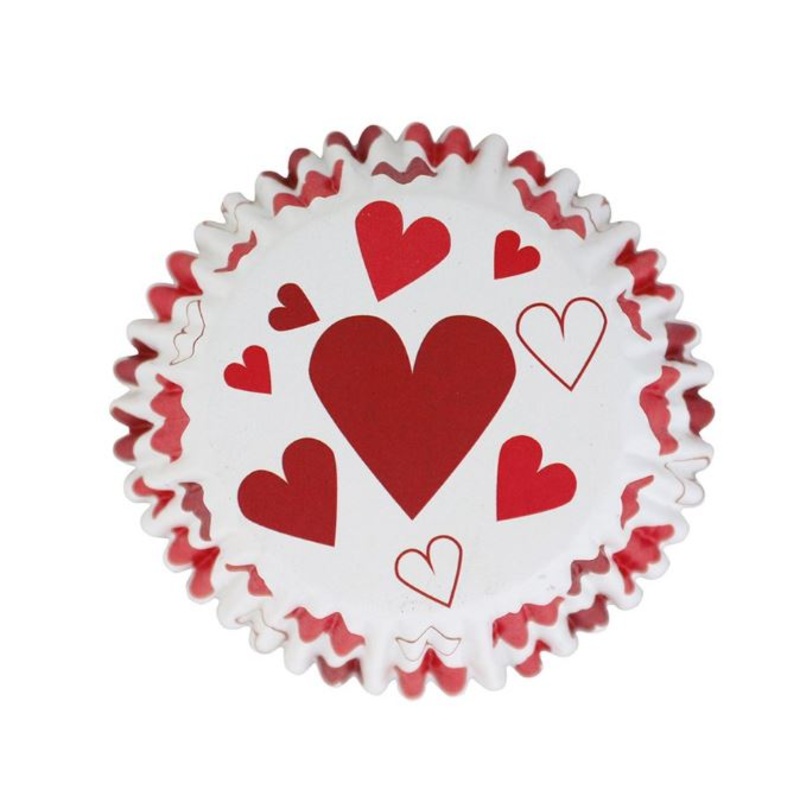 PME Foil Baking Cases - Hearts