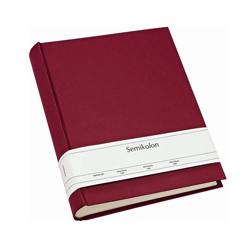 X Large Photo Album Classic Burgundy