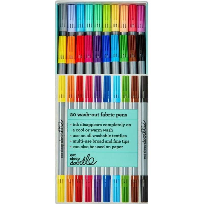 Artist set of 20 wash-out pens