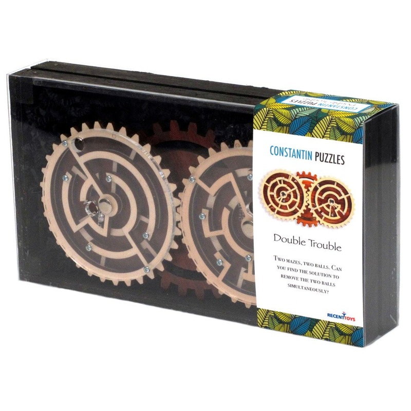 Double Trouble Wooden Maze