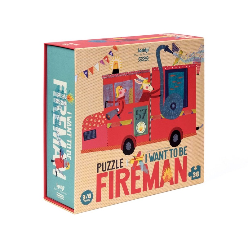 I Want To Be A Firefighter Puzzle