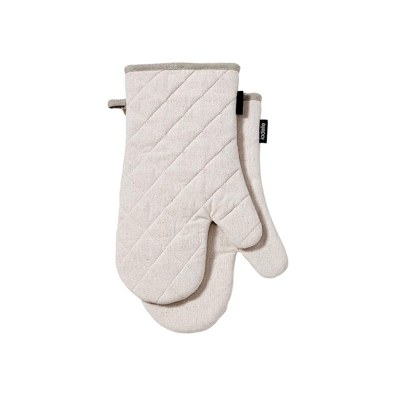 Ladelle Eco Recycled Oven Mitts - Natural