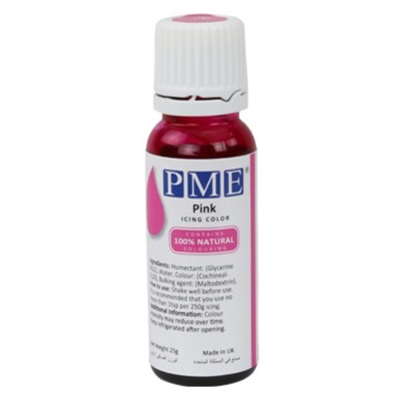 PME Natural Food Colour - Pink