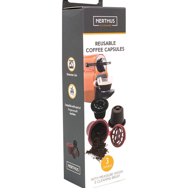 Reusable Plastic Coffee Capsule