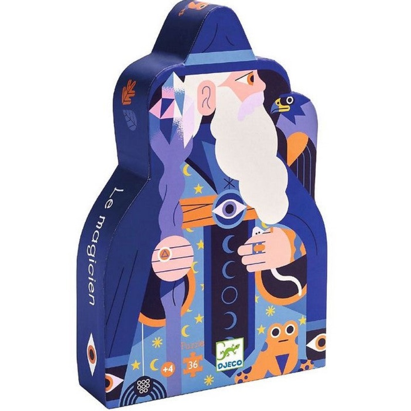 Silhouette Puzzle - The Magician and the Crystal Scepter