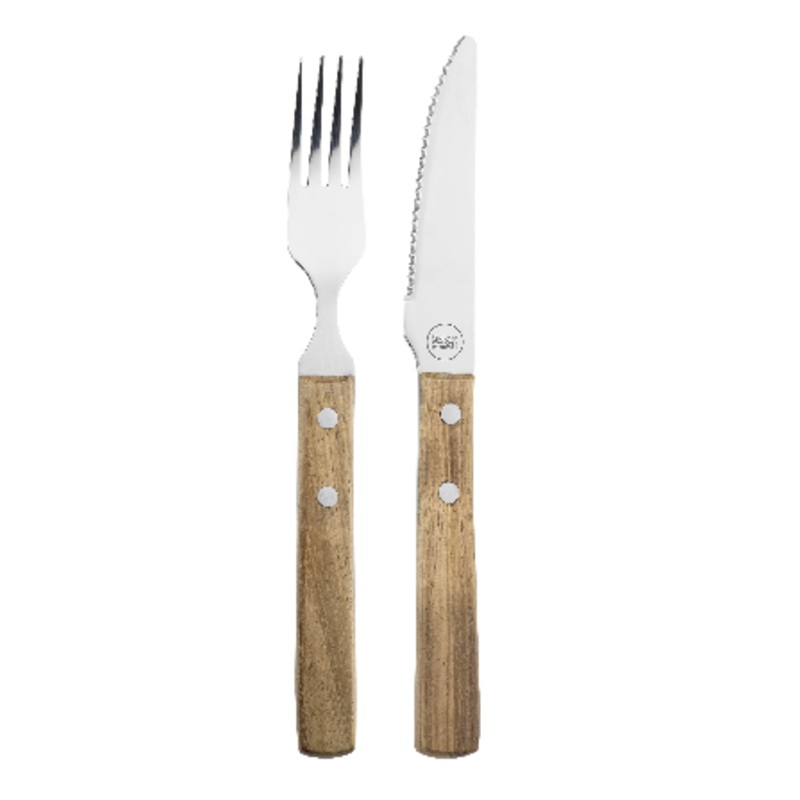 Taylor's Eye Witness Steak Knife and Fork Set