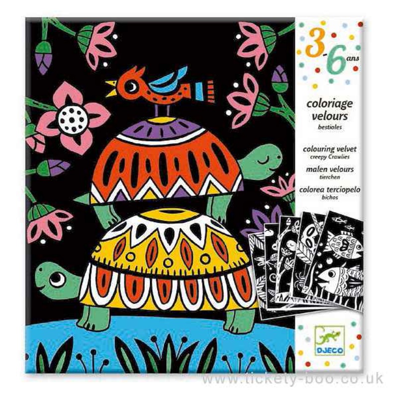 Creepy Crawlies - Colouring