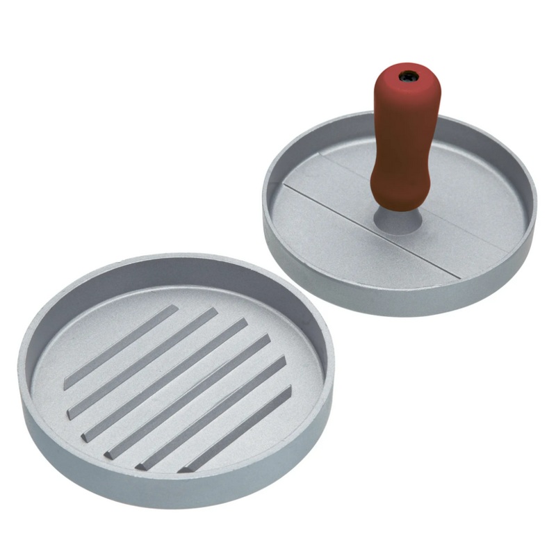 Home Made Quarter Pounder Hamburger Press with Soft Grip Handle