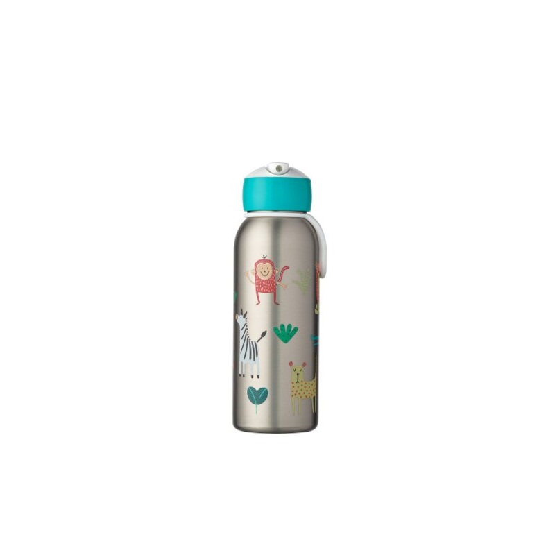 Mepal Campus 350ml Insulated Flip up Bottle - Animal Friends