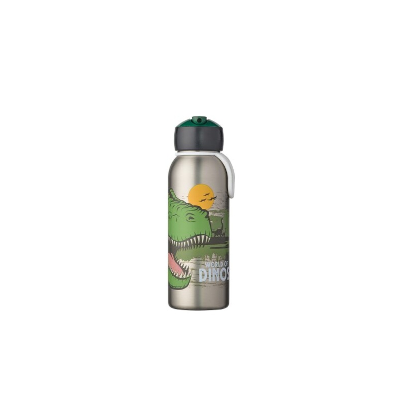 Mepal Campus 350ml Insulated Flip up Bottle - Dino