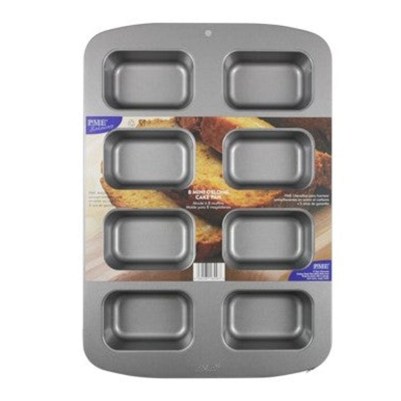 PME 8 Cup Mini Oblongs Cake Pan
