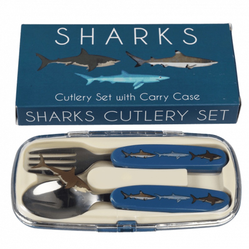 Rex Children's Cutlery Set - Sharks