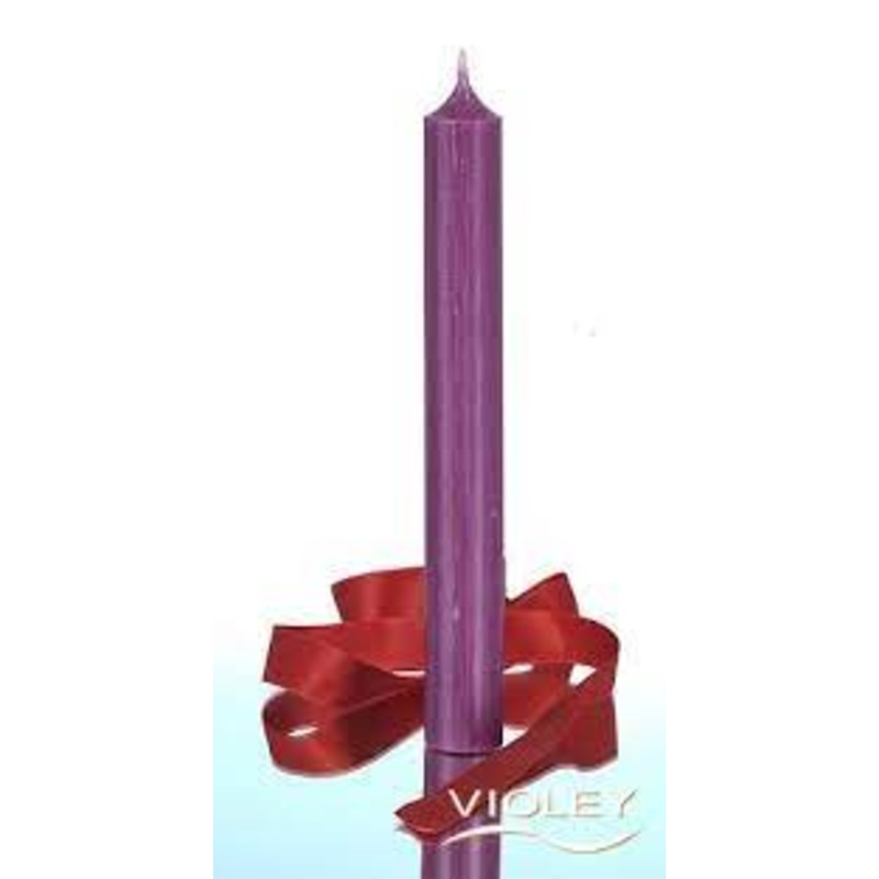 Rustic Candle - Aubergine