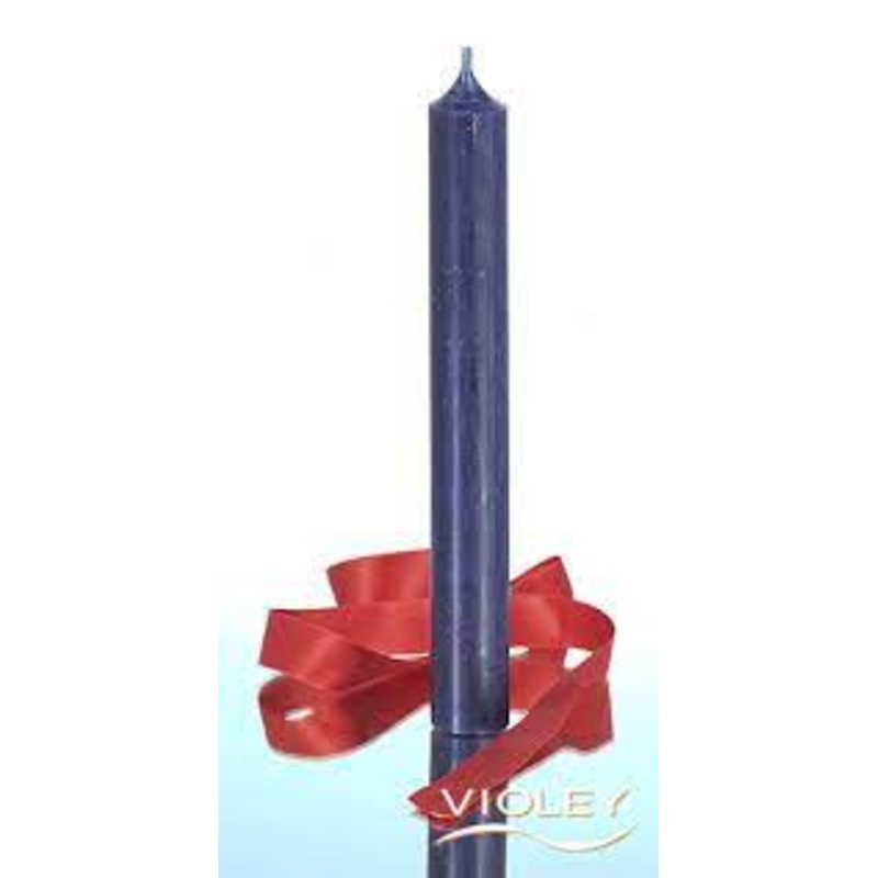 Rustic Candle - Dark Blue