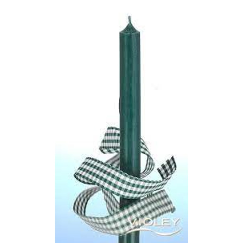 Rustic Candle - Dark Green