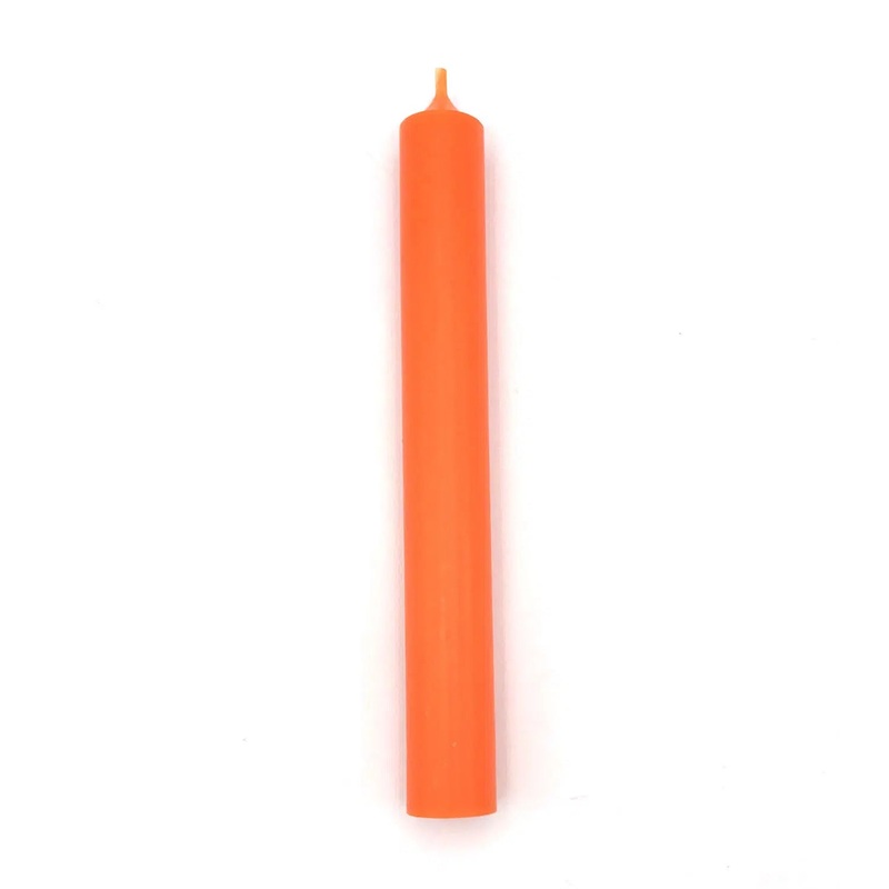 Rustic Candle - Orange