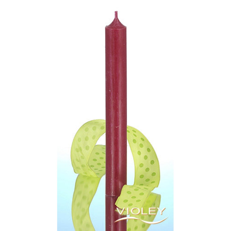 Rustic Candle - Raspberry Red