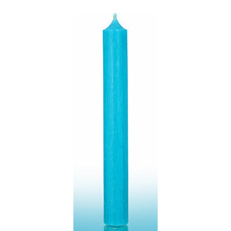 Rustic Candle - Turquoise