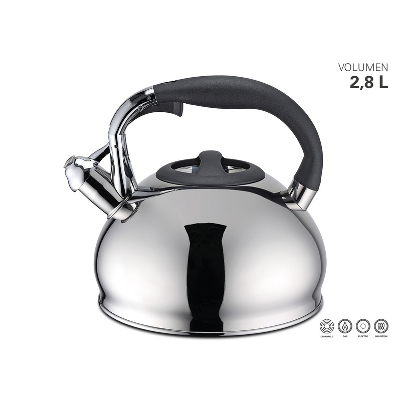 Weis Whistling Kettle Stainless Steel 2.8L