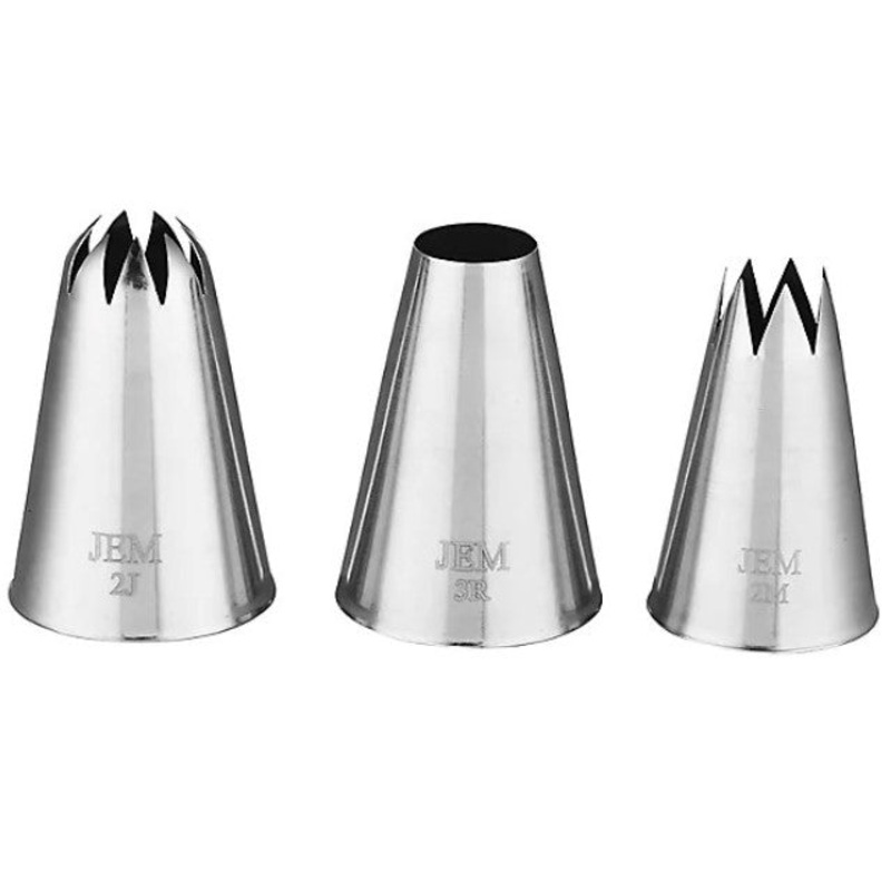 Jem Nozzles Large Cupcakes Collection - Set of 3