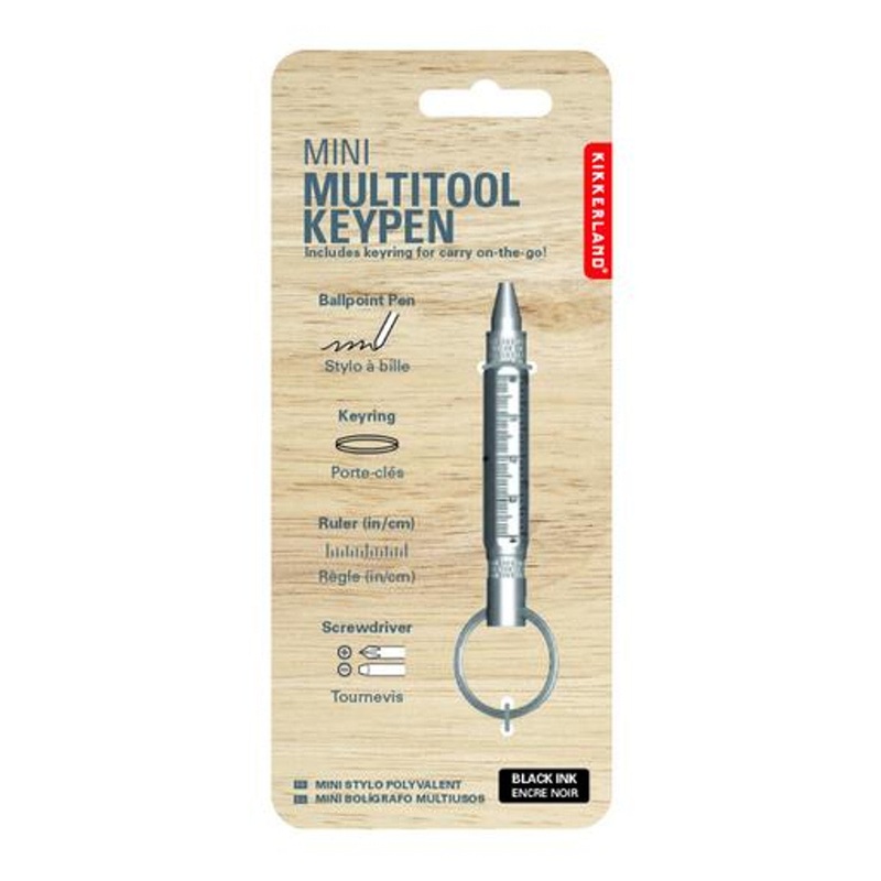 Kikkerland Mini Multitool Keypen