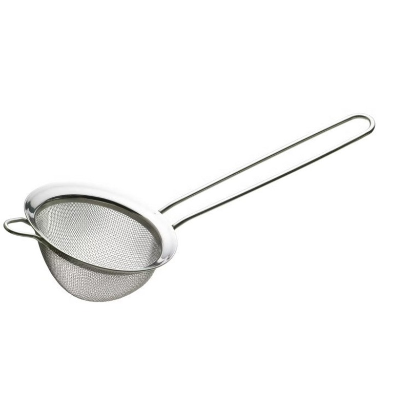 La Cafetire Long-Handled Tea Strainer, Stainless Steel