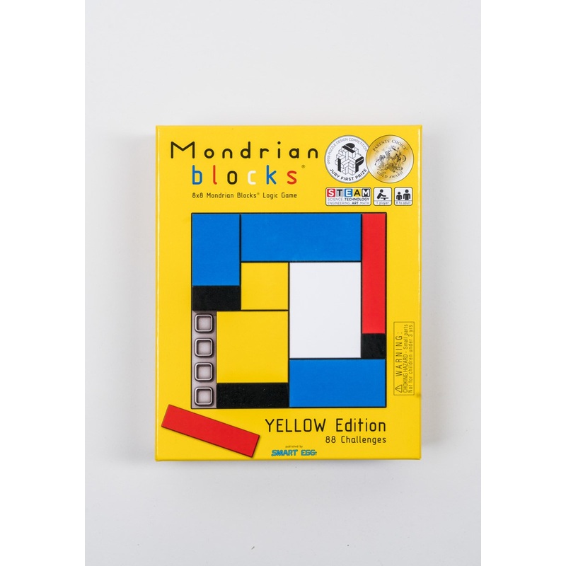 Mondrian Blocks Yellow Puzzle