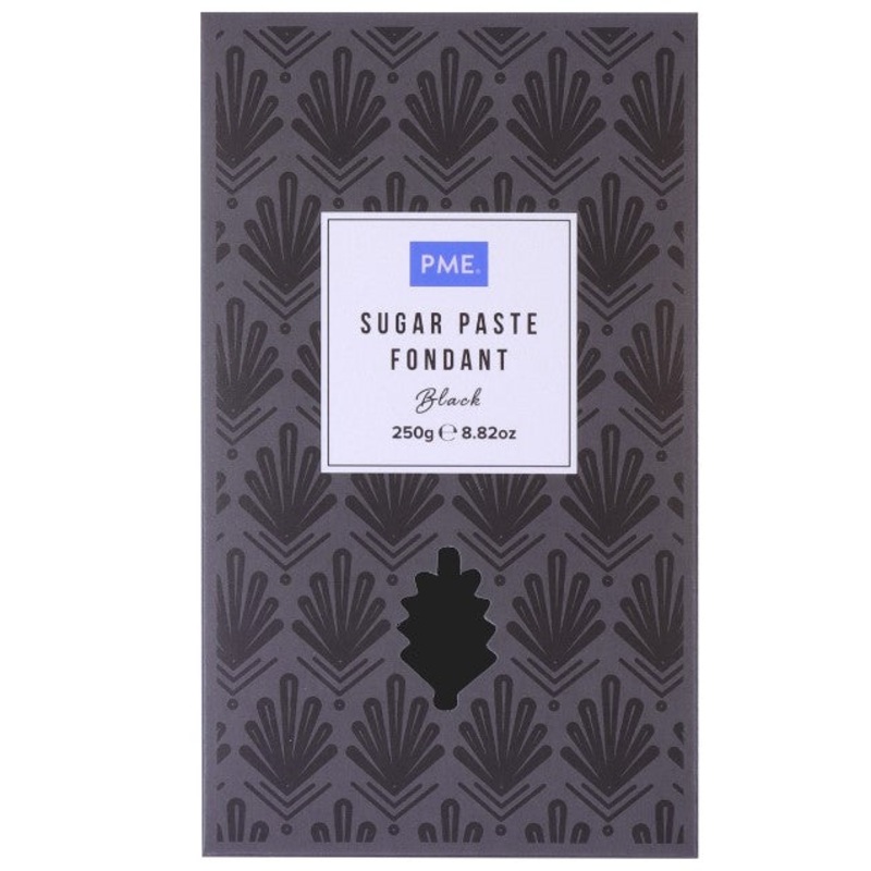 PME Sugar Paste - Black  250g