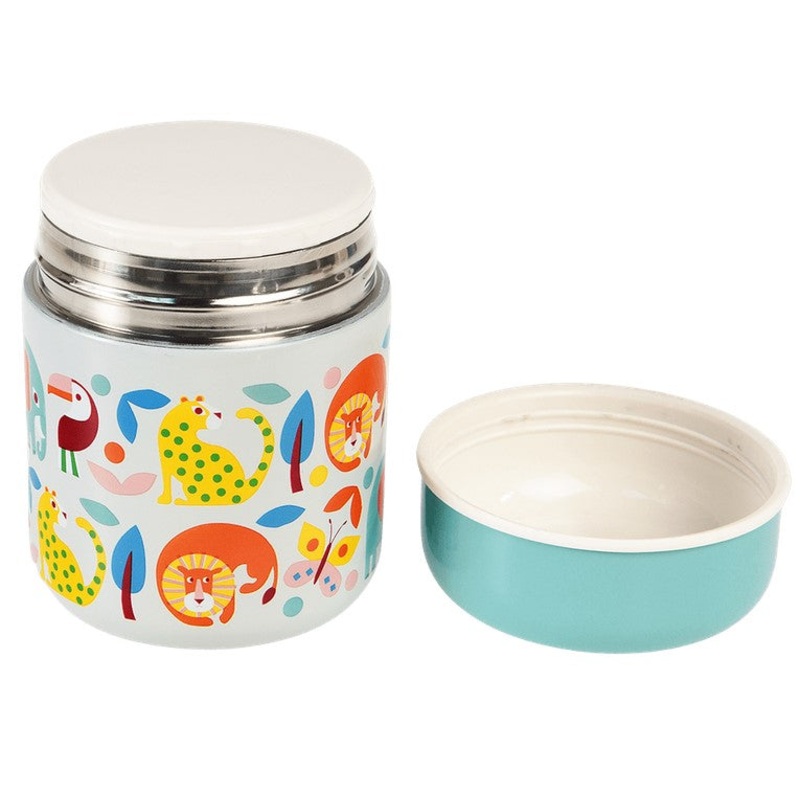 Rex 280ml Stainless Steel Food Flask - Wild Wonders