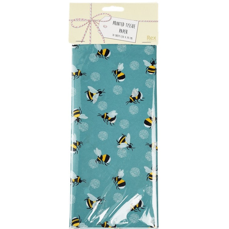 Rex Tissue Paper (10 Sheets) - Bumblebee