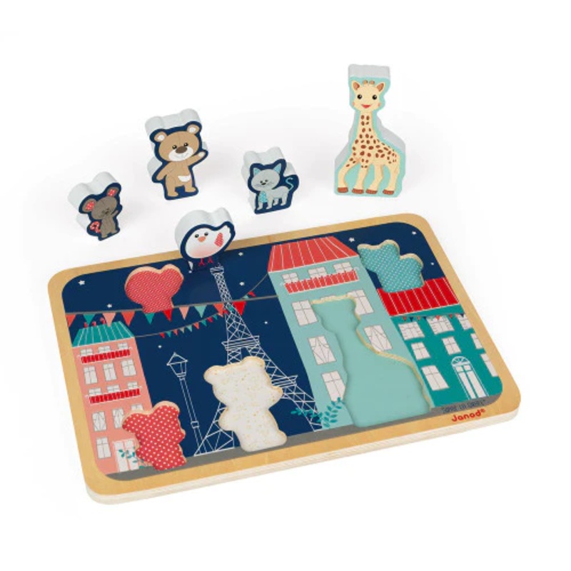 Giraffe Wooden Puzzle