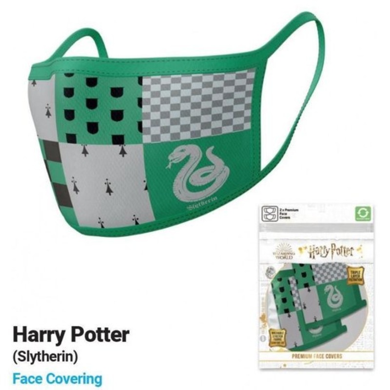 Harry Potter (Slytherin) Face Covering