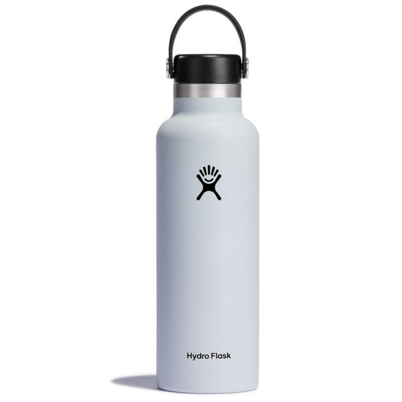 Hydroflask Standard Mouth Bottle with Flex  Cap 21oz - White