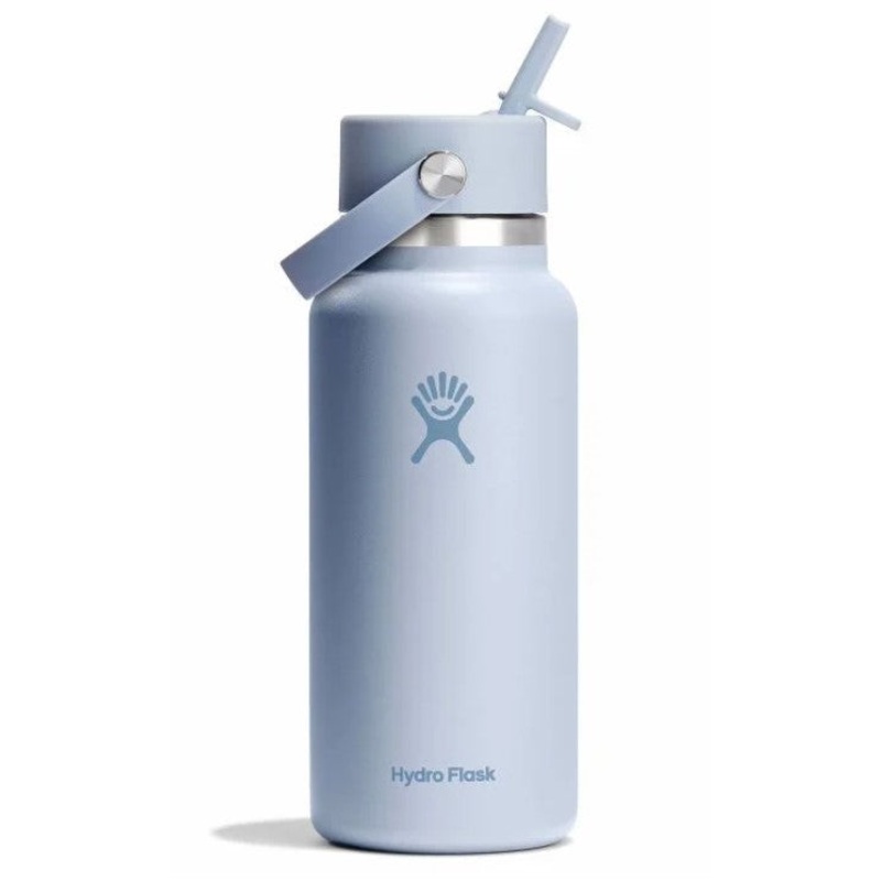 Hydroflask Wide Mouth Bottle with Straw Cap 32oz - Surf