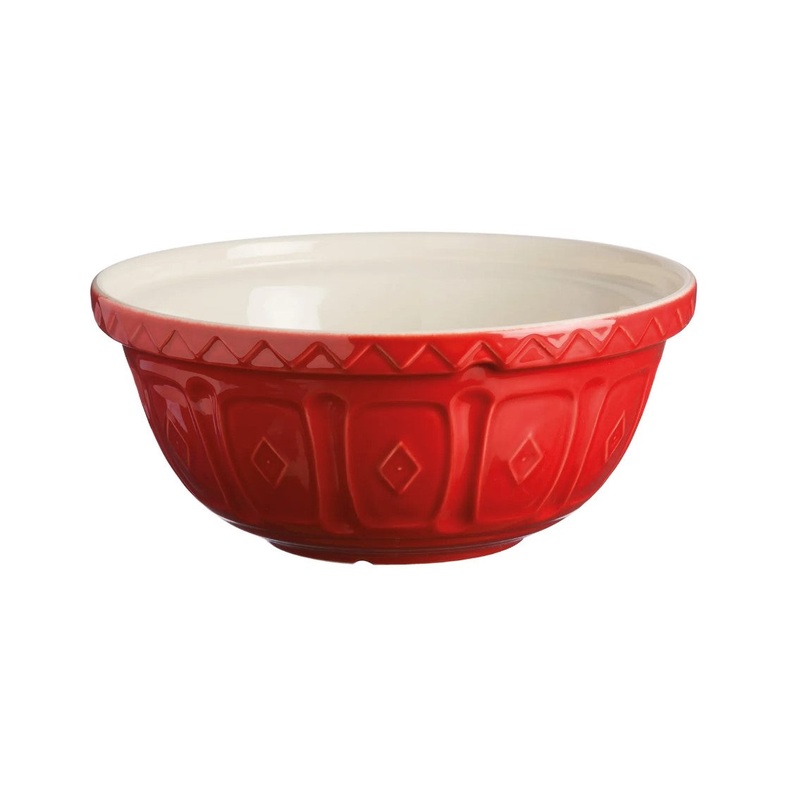 Mason Cash Colour Mix Mixing Bowl - Red, S18/26cm