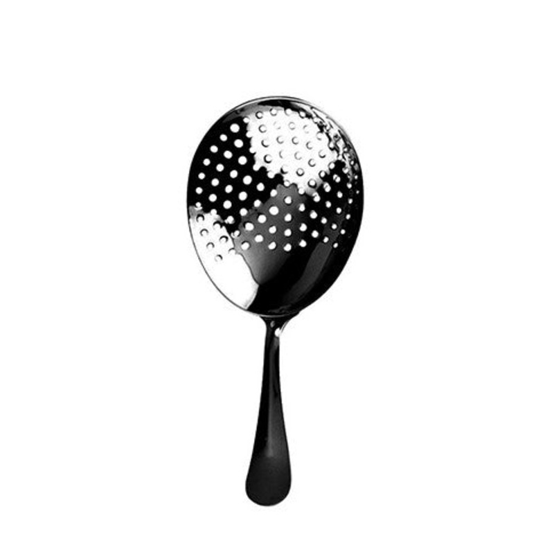 Bar Professional Tess Black-Plated Julep Strainer