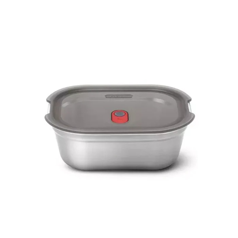 Black & Blum Stainless Steel Square Multi-function Food Box