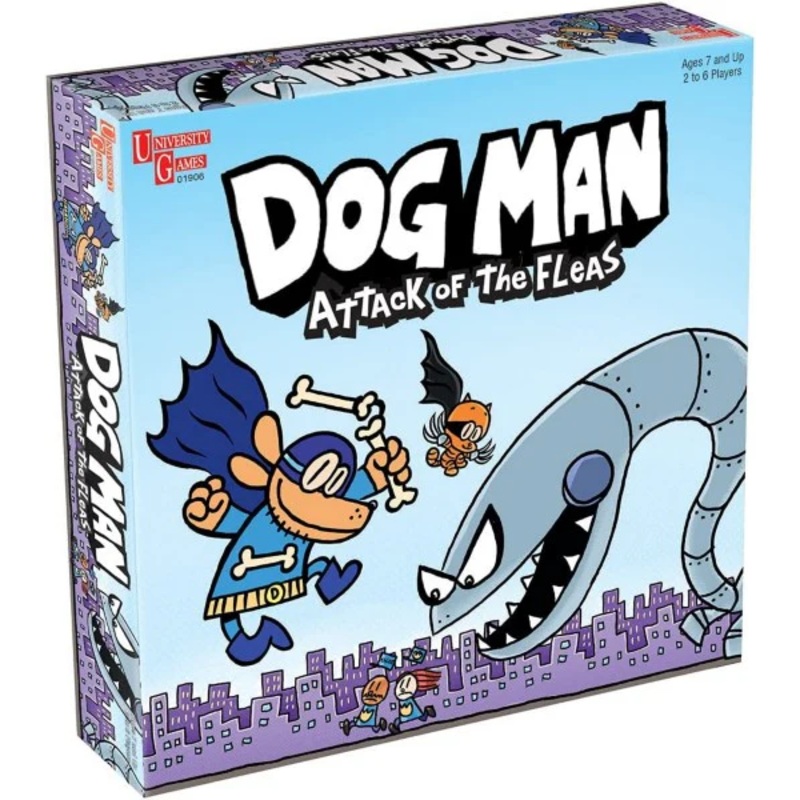 Dog Man Attack of the Fleas Board Game