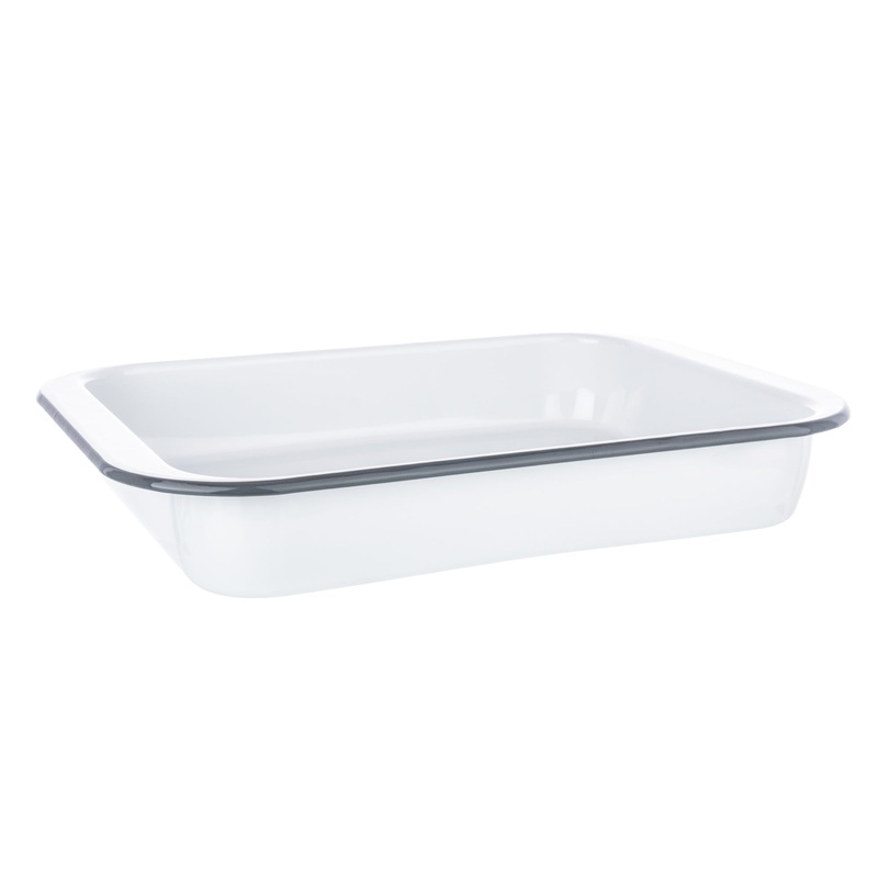 Kitchen Pantry 35cm Enamel Roaster