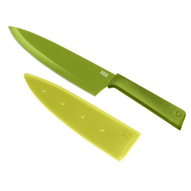 Kuhn Rikon Colori+ Classic Chef's Knife - Green