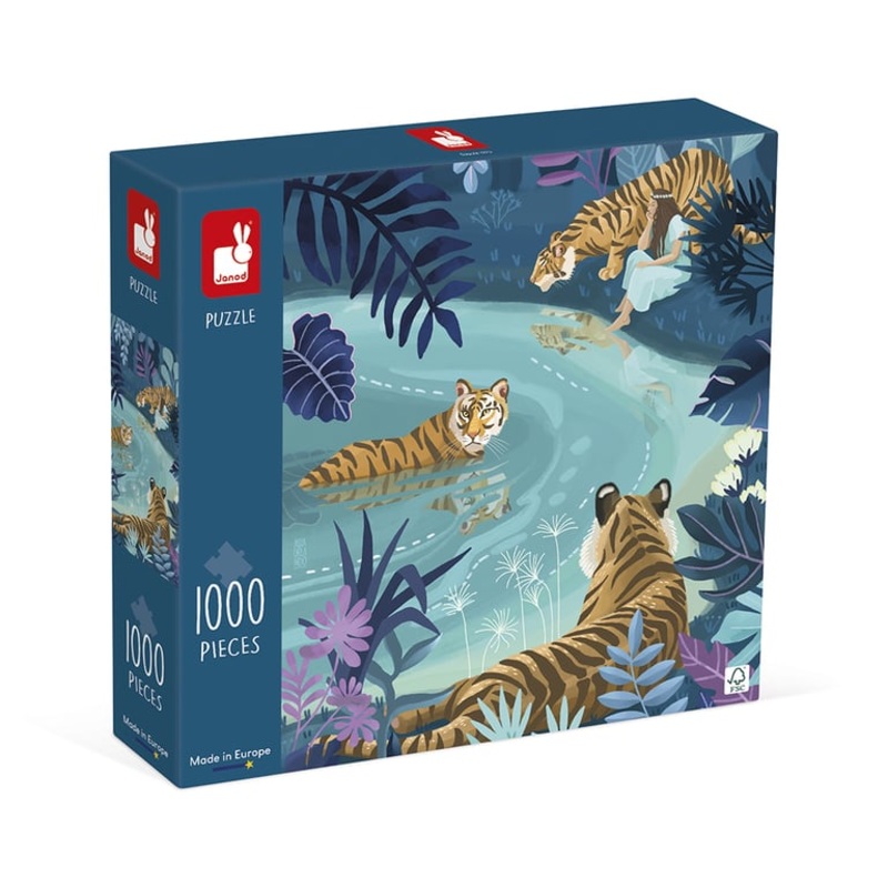 Tiger Gathering Puzzle 1000 Pieces