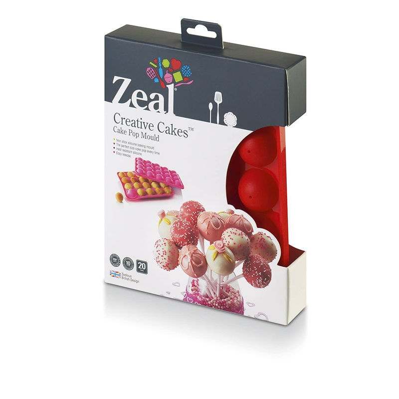 Zeal Silicone Cake Pop Mould - Red
