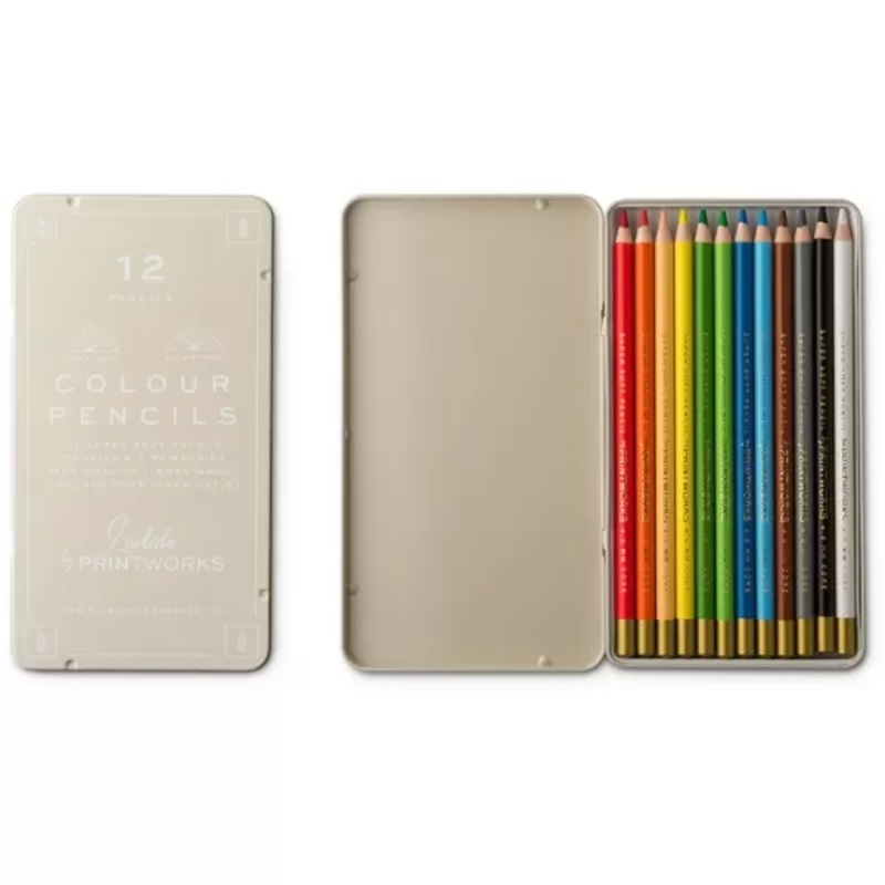 12 Colour Pencils - Classic